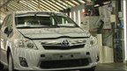 Toyota car in production